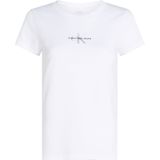 Calvin Klein - T-Shirt - Wit - Katoen