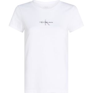 Calvin Klein - T-Shirt - Wit - Katoen