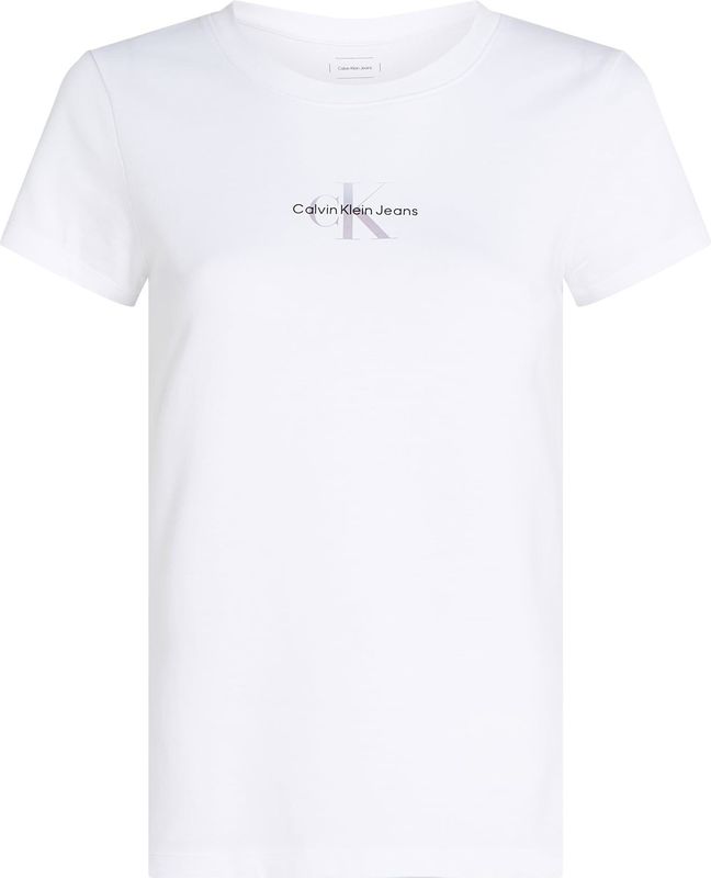 Calvin Klein - T-Shirt - Wit - Katoen