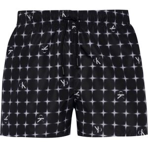 Calvin Klein Jeans Short Drawstring-print Zwembroek