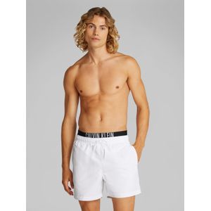 Calvin Klein, Badkleding, Heren, Wit, 2Xl, Polyester, Intense Power Atletische Zwemshorts