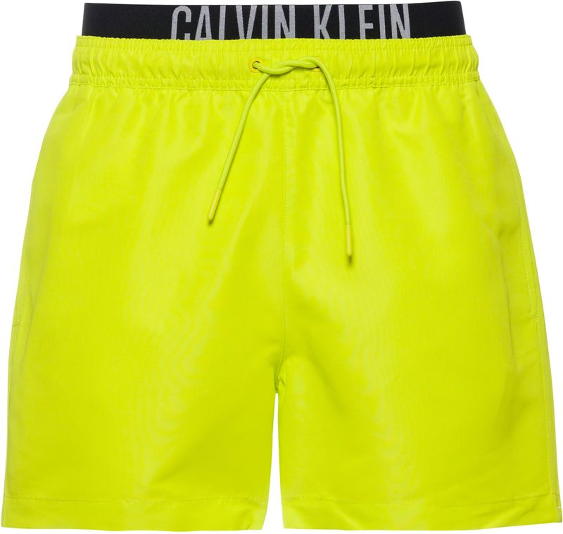 Calvin Klein - Medium Double Wb - Zwemshort - Blauw - Synthetisch