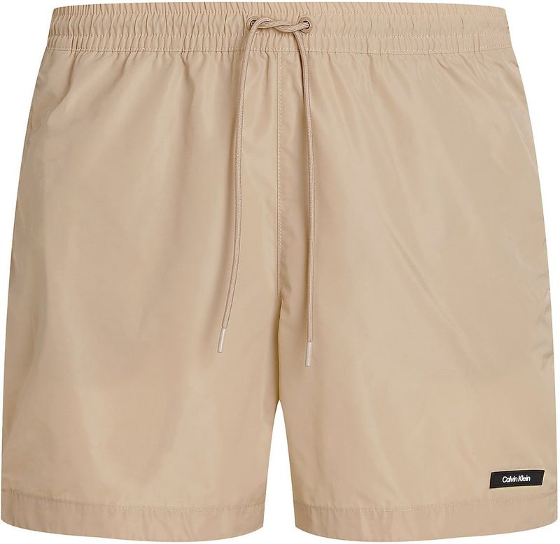 Calvin Klein - Medium Drawstring - Zwembroek - Beige