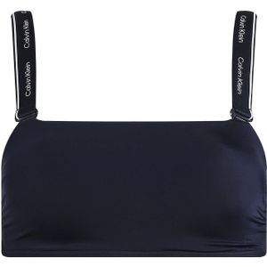 Calvin Klein - Bandeau Bikinitop - Donkerblauw - Voorgevormd