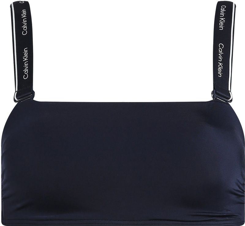 Calvin Klein - Bandeau Bikinitop - Donkerblauw - Voorgevormd