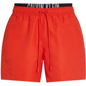 CK JEANS Heren Boardshorts - Rood (Flaming Chili)