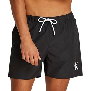 Calvin Klein - Zwemshort - Middelhoge Badeshorts - Met Elastische Tailleband - Ademend Mesh-voer