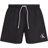 Calvin Klein - Zwemshort - Middelhoge Badeshorts - Met Elastische Tailleband - Ademend Mesh-voer