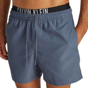 Calvin Klein Jeans - Medium Double Wb - Zwembroek - Blauw - Synthetisch
