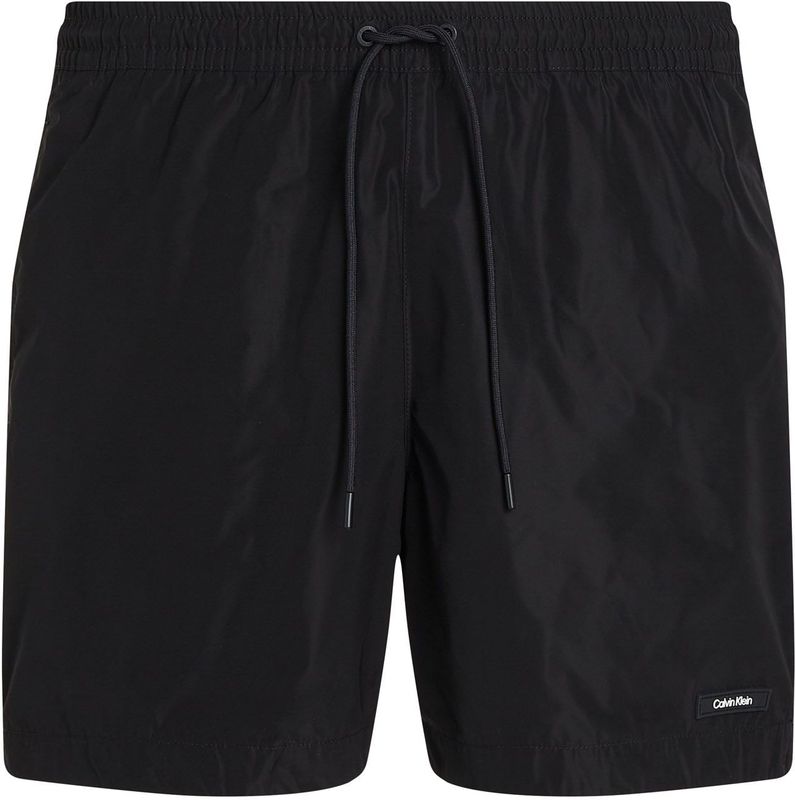 Calvin Klein - Medium Drawstring - Boardshorts - Zwart - 50% Gerecycled Polyester