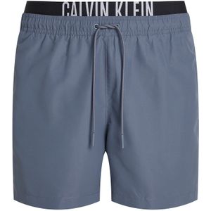 Calvin Klein Jeans - Medium Double Wb - Zwembroek - Blauw - Synthetisch
