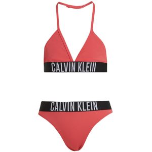 CK JEANS Driehoekige bikiniset voor meisjes, rood (diep karmozijnrood fruit), 12-14 jaar, rood (diep karmozijnrood fruit), 12-14 jaar, Rood (diep karmozijnrood fruit)