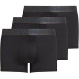 Calvin Klein - Set van 3 Zwarte Boxershorts - Gerecycled Polyester