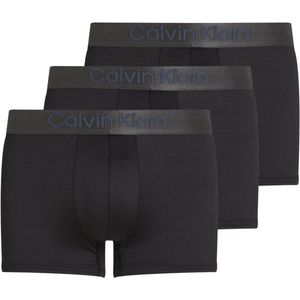 Calvin Klein - Set van 3 Zwarte Boxershorts - Gerecycled Polyester