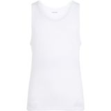 Calvin Klein - Tanktop - Wit - 57% Katoen, 38% Polyester, 5% Elastaan