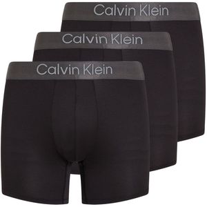 Calvin Klein - 3-Pack Microfiber Boxershorts - Zwart