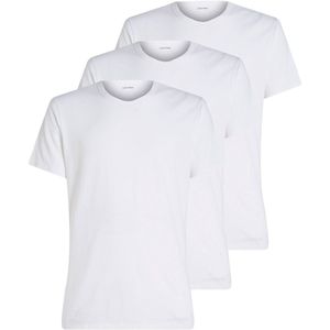 CALVIN KLEIN - LV00NB4185 - T-shirt - Zwart - Katoen - 3-pack