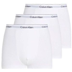 Calvin Klein - Relaxed Dart Trunk - Boxershorts - Wit - 3 Pack