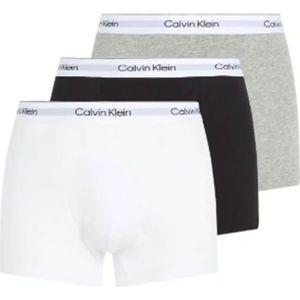 Calvin Klein - Icon Relaxed Trunks - Boxershorts - Wit - 3-Pack