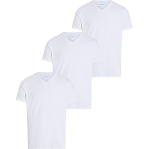 Calvin Klein - T-shirt - Wit - Jersey Katoen - Normale Pasvorm