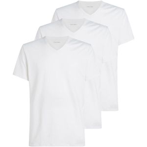 Calvin Klein - T-shirt - Wit - Katoen/Polyester/Elastaan