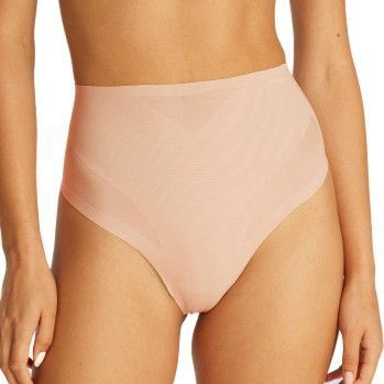 Stay Put - Mesh String - Zwart - Nylon en Elastaan