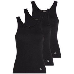 Calvin Klein - LV00QS7493 - T-shirt - Wit - Katoen - 3-pack