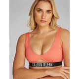 Calvin Klein - Bikinitop - Dazzling Coral - 81% Nylon, 19% Elastaan