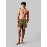 Calvin Klein - Zwemshort - Blauw - Synthetisch - Middelhoge Taille