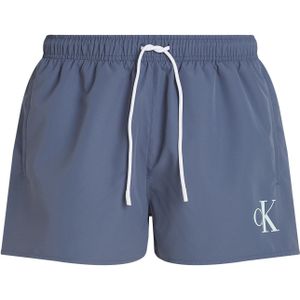 Calvin Klein Jeans - Short Drawstring - Zwembroek - Blauw - Sneldrogend