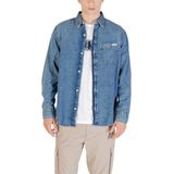 Calvin Klein Jeans - Long Sleeve Button-Up - Overhemd - Blauw - 100% Katoen