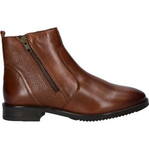 Cafe Moda dames enkellaars - Cognac
