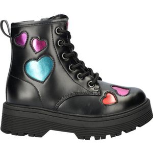 Skechers - Enkelboot - Imitatieleer - Enkellaarsjes