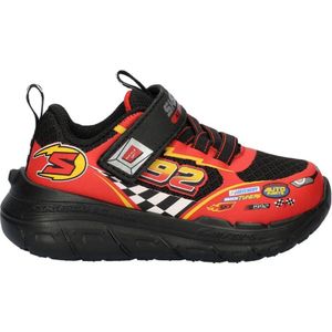 Skechers - Tracks - Sneakers - Rood/Zwart
