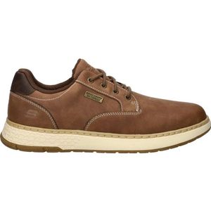 Skechers - Garlan - Veterschoenen - Bruin - Comfortabel - Waterafstotend