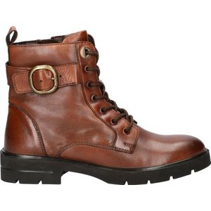 Nelson dames veterboot - Cognac