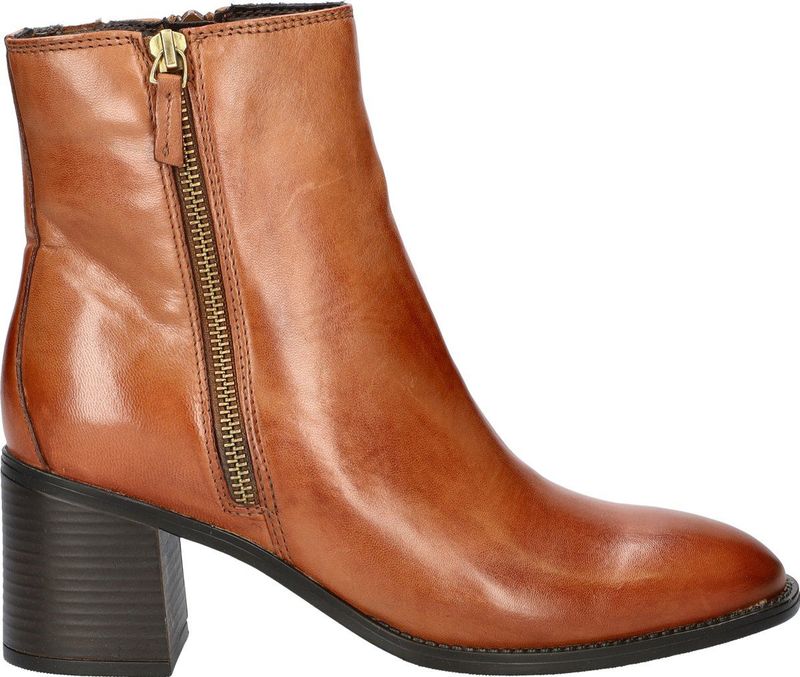 Nelson - Biker Boots - Zwart - Leer - Imitatieleren Voetbed