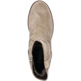 Nelson - Enkellaarsje - Suède - Zwart - Blokhak