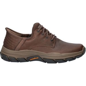 Skechers - Respected Garrett - Instappers - Bruin - Nubuck