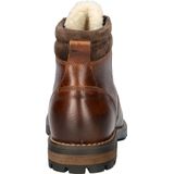 Nelson - Veterboots - Bruin - Gewaxt Leer - Fake-Fur Voering