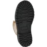 Nelson - Meisjes Veterboot - Zwart - Lak-Look - Glitters