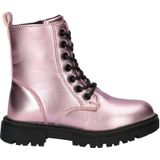 Nelson - Veterboots - Metallic - Imitatieleer - Meisjes
