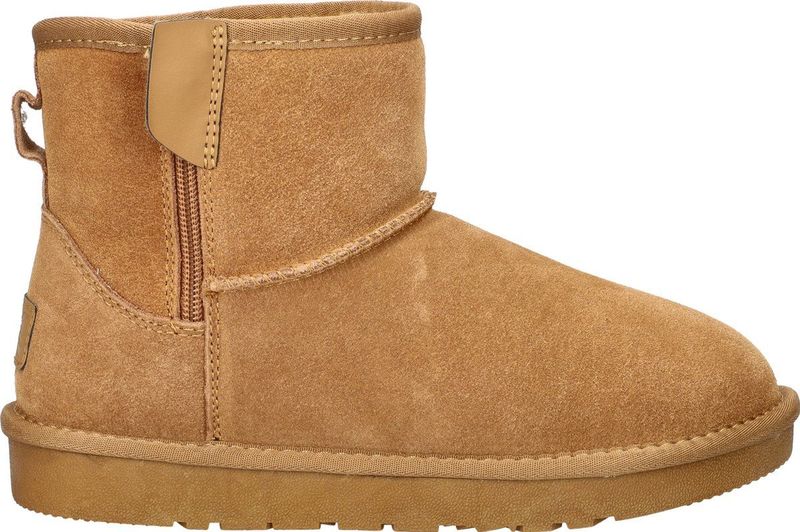 Nelson - Gevoerde Boots - Zwart - Suède - Fake Fur Voering