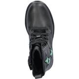 Nelson - Veterboots - Meisjes - Gladleer - Metallic Cut-outs - Zacht Fleece