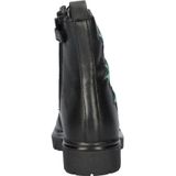 Nelson - Veterboots - Meisjes - Gladleer - Metallic Cut-outs - Zacht Fleece