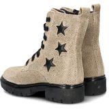 Nelson - Veterboots - Suède - Imitatiebont - Rubberen Loopzool