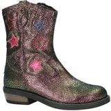 Nelson Kids suède cowboylaarzen roze multi