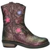 Nelson Kids suède cowboylaarzen roze multi