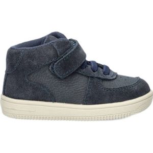 Nelson - Kids - Babyschoenen - Suède en Nubuck - Hoge Sneaker