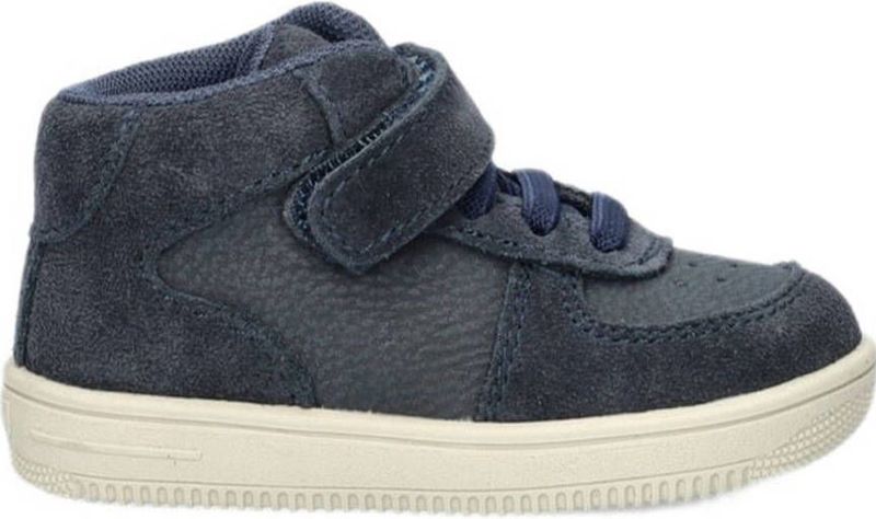 Nelson - Kids - Babyschoenen - Suède en Nubuck - Hoge Sneaker